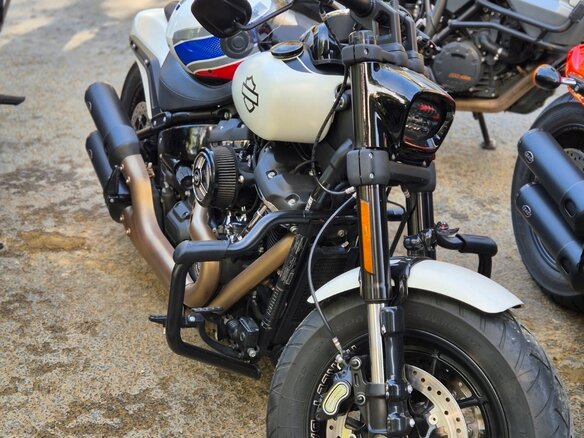 2017 Harley-Davidson Fat Bob, белый, 1600000 рублей - вид 6