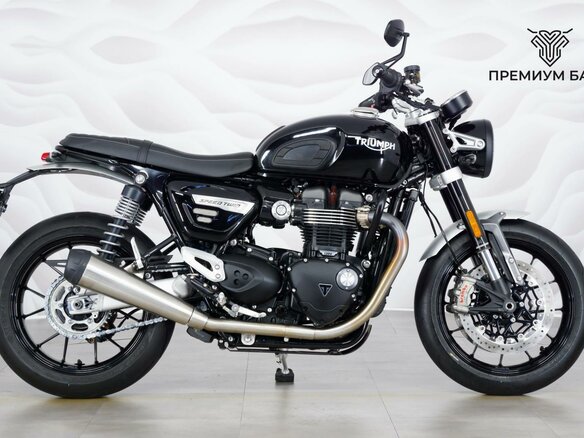 2024 Triumph Speed Twin, чёрный, 1449000 рублей