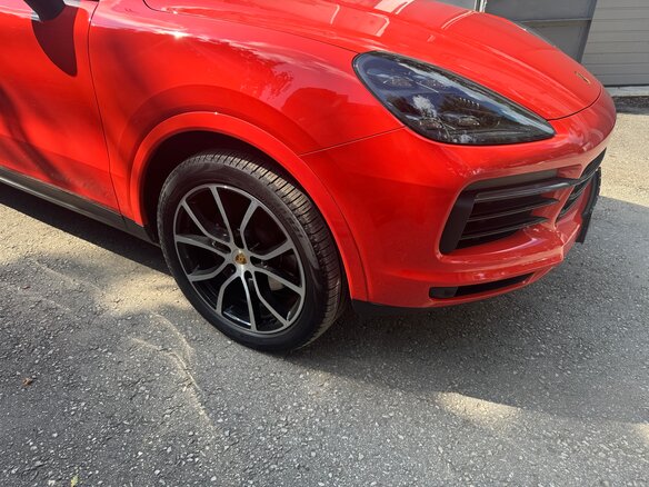 2020 Porsche Cayenne Coupé III, оранжевый - вид 12
