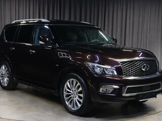 2016 Infiniti QX80 I Рестайлинг, пурпурный, 2249000 рублей, вид 3