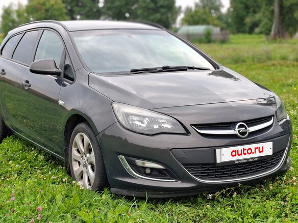 2013 Opel Astra J Рестайлинг, серый, 560000 рублей - вид 3