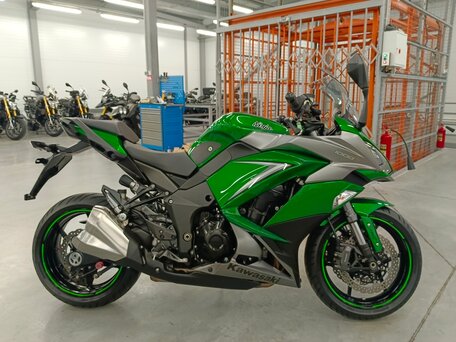 2019 Kawasaki Ninja 1000, зелёный, 960000 рублей, вид 2