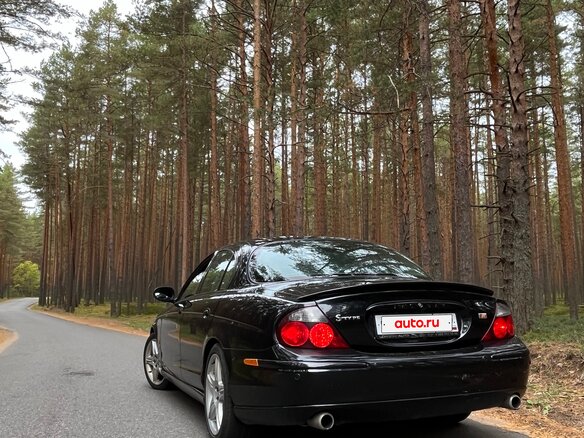 2003 Jaguar S-Type R I, чёрный, 1500000 рублей - вид 3