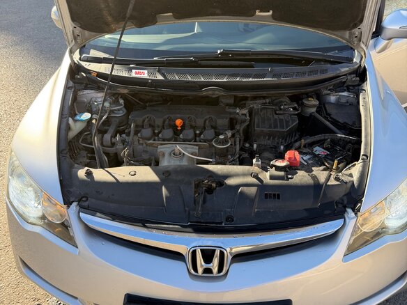 2007 Honda Civic VIII, серебристый - вид 2
