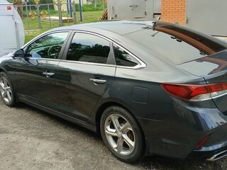 2018 Hyundai Sonata VII (LF) Рестайлинг, серый, 1820000 рублей, вид 3