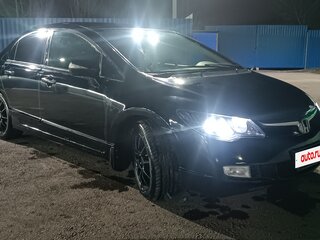 2008 Honda Civic VIII Рестайлинг, чёрный, 560000 рублей, вид 4