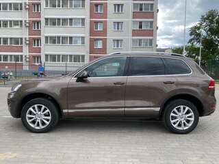 2010 Volkswagen Touareg II, коричневый, 1950000 рублей, вид 4