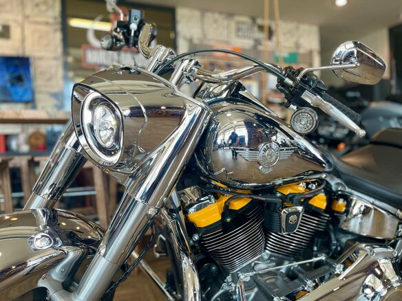 2025 Harley-Davidson Fat Boy, серый, 4800000 рублей - вид 8