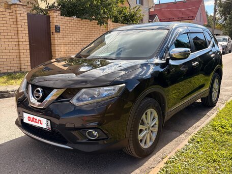 2015 Nissan X-Trail III, чёрный, 1330000 рублей, вид 3