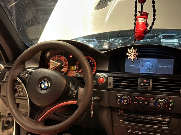 2008 BMW 3 серии 325i V (E90/E91/E92/E93), белый - вид 15