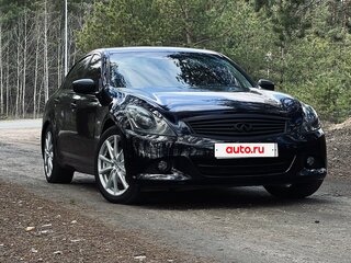 2012 Infiniti G25 IV, чёрный, 1370000 рублей, вид 1