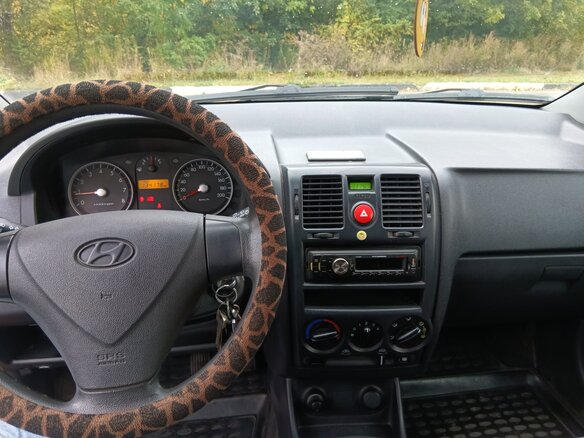 2008 Hyundai Getz I Рестайлинг, красный, 345000 рублей - вид 6