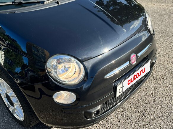 2014 Fiat 500 II, чёрный - вид 7