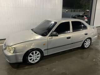 2008 Hyundai Accent ТагАЗ II, бежевый, 284999 рублей, вид 3