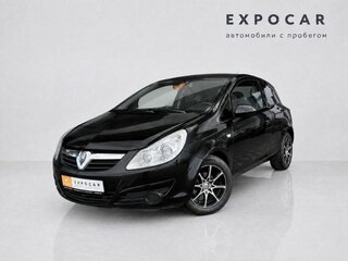 2008 Opel Corsa D, чёрный, 369000 рублей, вид 1