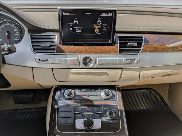 2014 Audi A8 III (D4) Рестайлинг, чёрный - вид 16