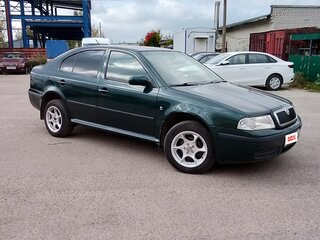 2002 Skoda Octavia I (A4) Рестайлинг, зелёный, 265000 рублей, вид 3