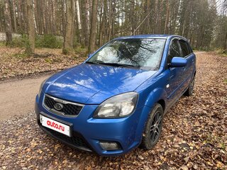 2011 Kia Rio II Рестайлинг, синий, 650000 рублей, вид 2