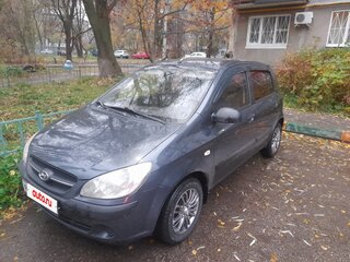 2008 Hyundai Getz I Рестайлинг, серый, 420000 рублей, вид 3