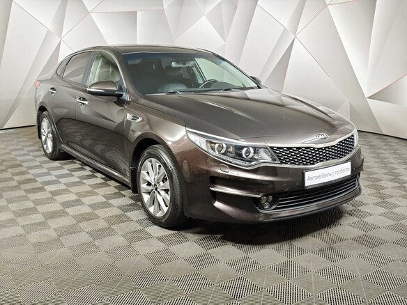 2016 Kia Optima IV, коричневый, 1731000 рублей - вид 2