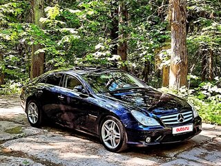 2005 Mercedes-Benz CLS AMG 55 AMG I (C219), синий, 3050000 рублей, вид 1