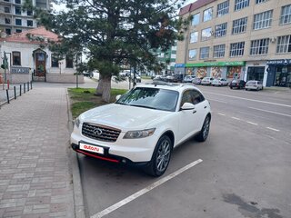 2007 Infiniti FX35 I (S50) Рестайлинг, белый, 1110000 рублей, вид 4