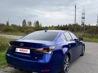 2016 Lexus GS 200t IV Рестайлинг, синий, 3500000 рублей, вид 4