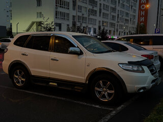 2008 Hyundai Santa Fe II, белый, 900000 рублей, вид 1