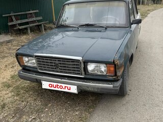 2005 Lada (ВАЗ) 2107, синий, 75000 рублей, вид 3