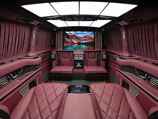 2024 Mercedes-Benz V-Класс Extra Long 300 d экстра длинный III (W447) Рестайлинг 2, чёрный, 39500000 рублей, вид 4