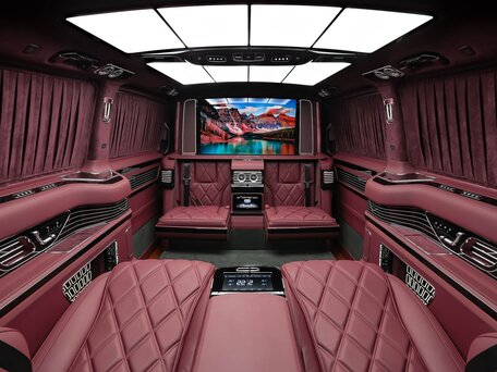 2024 Mercedes-Benz V-Класс Extra Long 300 d экстра длинный III (W447) Рестайлинг 2, чёрный, 39500000 рублей, вид 4