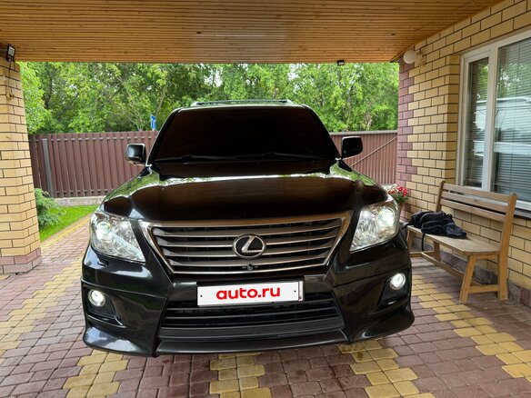 2011 Lexus LX 570 III, чёрный, 3050000 рублей - вид 12