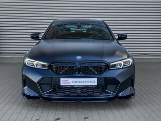 2022 BMW 3 серии 320d xDrive VII (G2x) Рестайлинг, чёрный, 4950000 рублей, вид 2