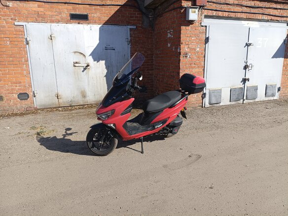 2025 Yamaha Majesty 125/180, красный, 79000 рублей - вид 3