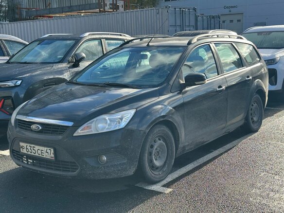 2009 Ford Focus II Рестайлинг, чёрный, 399000 рублей