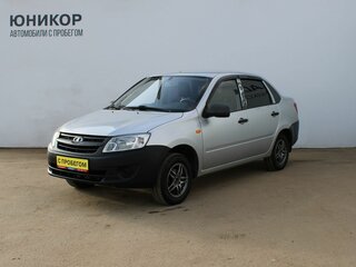2013 Lada (ВАЗ) Granta I, серебристый, 319000 рублей, вид 1