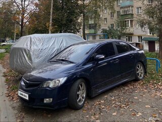 2007 Honda Civic VIII, синий, 590000 рублей, вид 4