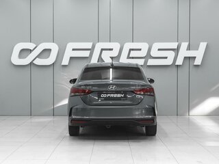 2021 Hyundai Solaris II Рестайлинг, серый, 1480000 рублей, вид 4