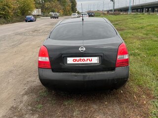 2002 Nissan Primera III (P12), чёрный, 209000 рублей, вид 3