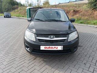 2015 Lada (ВАЗ) Granta I, чёрный, 295000 рублей, вид 3