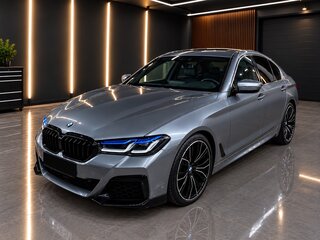 2021 BMW 5 серии 530d xDrive VII (G30/G31/G38) Рестайлинг, серебристый, 6300000 рублей, вид 2