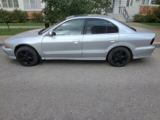 2001 Mitsubishi Galant VIII Рестайлинг, серый, 380000 рублей, вид 2