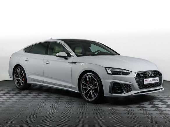 2022 Audi A5 Sportback 40 TFSI II (F5) Рестайлинг, белый, 4645000 рублей - вид 2