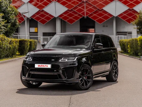 2021 Land Rover Range Rover Sport SVR II Рестайлинг, чёрный, 7800000 рублей, вид 1