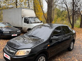 2012 Lada (ВАЗ) Granta I, чёрный, 126000 рублей, вид 1