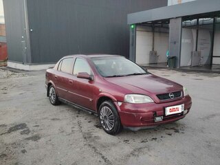 2003 Opel Astra G, красный, 189999 рублей, вид 2