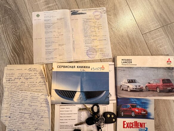 2004 Mitsubishi Lancer IX, серый, 245000 рублей - вид 6