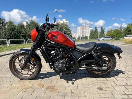 2025 Honda CMX 1100 Rebel, оранжевый, 1350000 рублей, вид 1