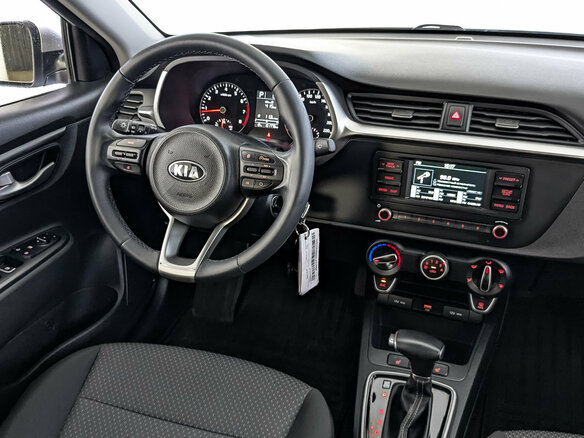 2021 Kia Rio IV Рестайлинг, серебристый, 1690000 рублей - вид 25