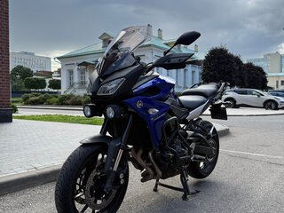 2017 Yamaha MT-09 Tracer (FJ-09), синий, 855000 рублей, вид 2